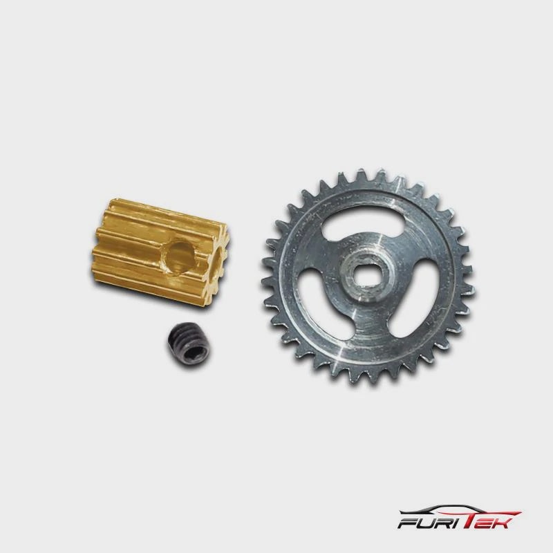 Brushless Conversion for SCX24 – 0.5M Spur Gear and 12T Pinion Gear