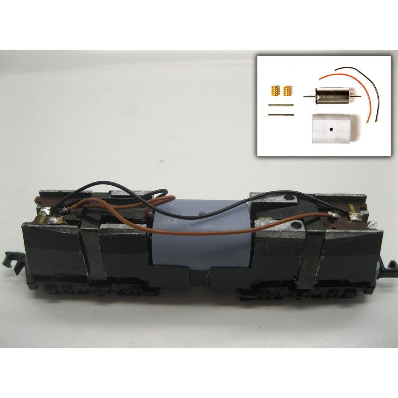 Conversion kit with bell armature motor Arnold E10 E40