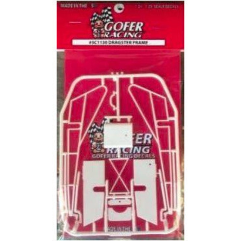 Dragster Frame Injection Molded Plastic #GR5C1130 by Gofer Racing