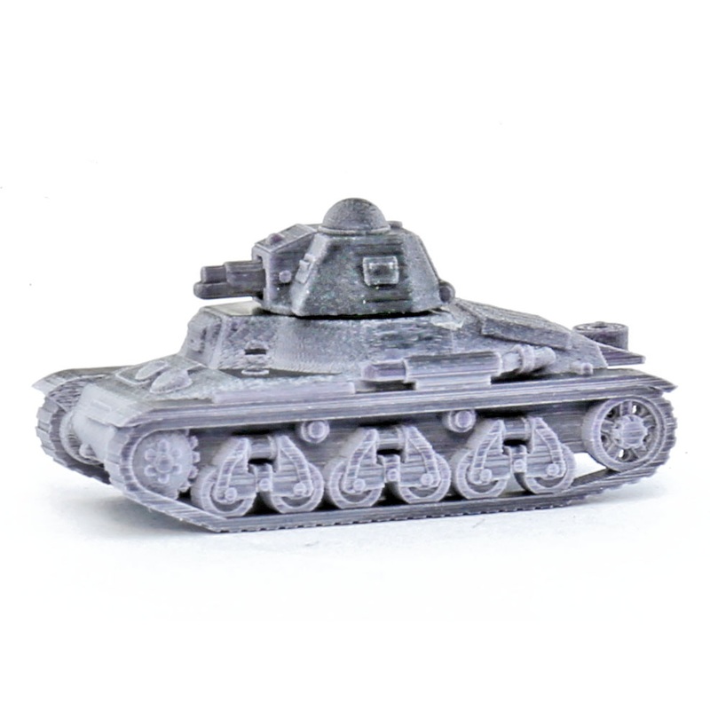 Hotchkiss H-35 France – unpainted