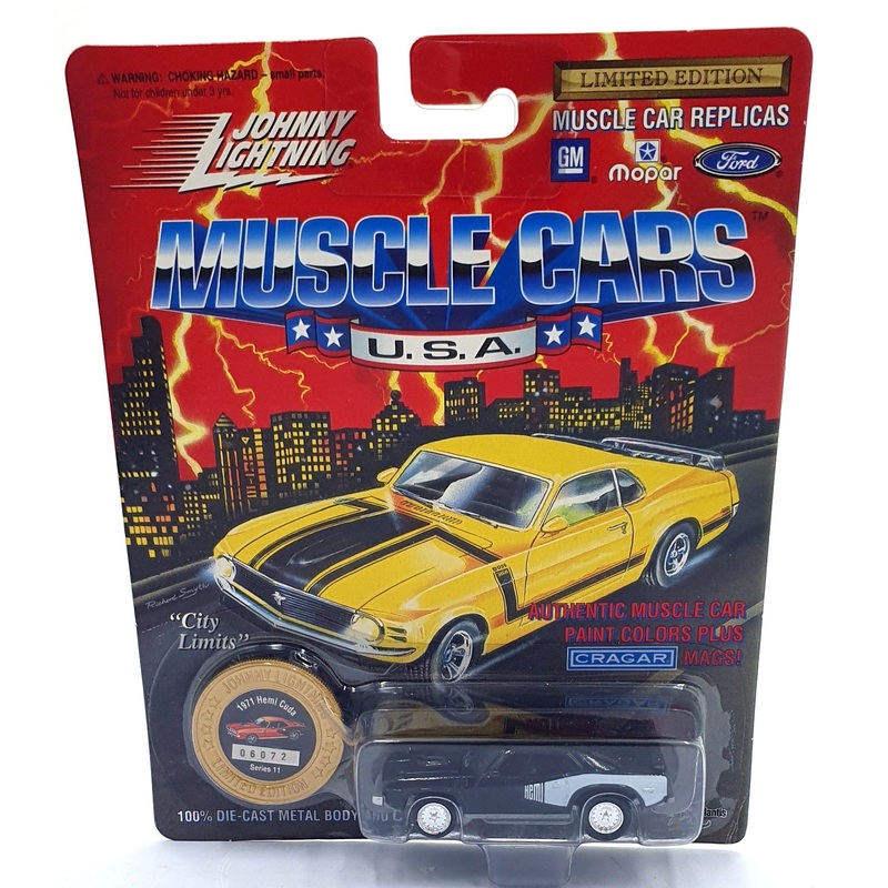 Johnny Lightning 1/64 Scale 200-210 Muscle Cars USA – 1971 Plymouth Hemi Cuda