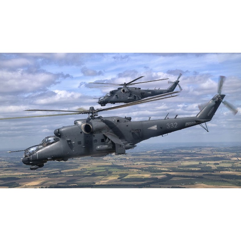 Mi-24P Hind-F 1/48 #05829 by Trumpeter