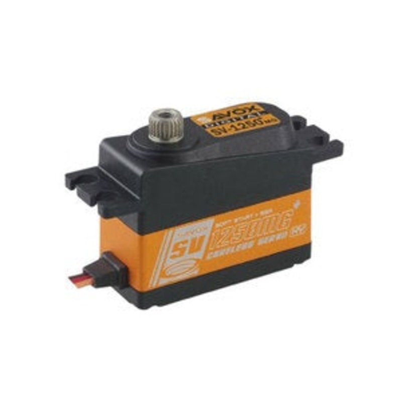 Savox High Voltage Micro Tail Servo w/Soft Start, 0.095sec / 111.1oz @ 7.4v – SAVSV1250MGP