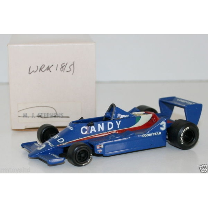 WESTERN MODELS SIGNED 1st VERSION – 1/43 SCALE – WRK18S -1979 TYRRELL 009 PIRONI