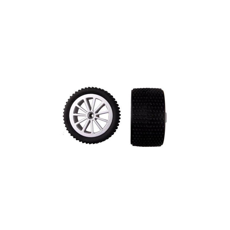 2 rear tyres with wheel rims for Speedfighter (370160114)