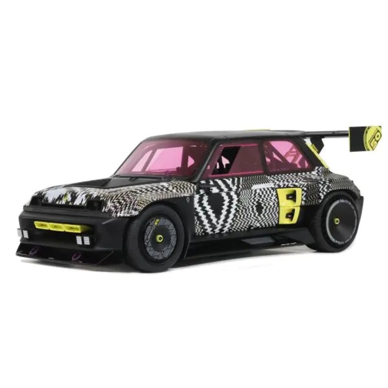 [ Back-order ] otto OTM447 1:18 Renault 5 Turbo 3E 2022 Black model car