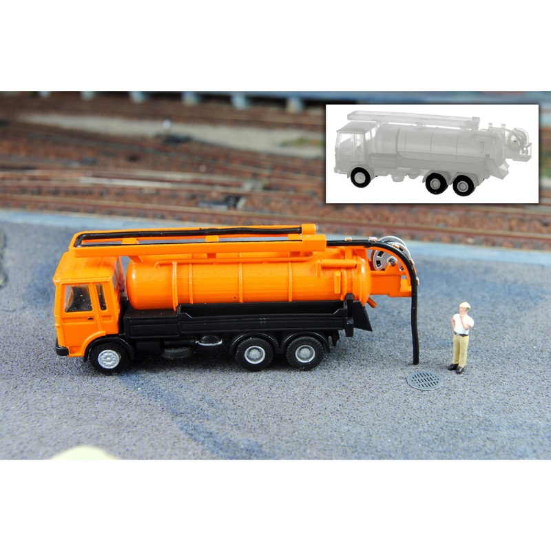 MAN suction flush truck truck