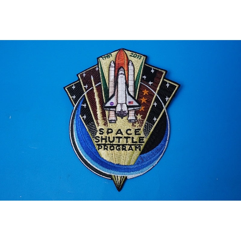 Patch USAF NASA Space Shuttle Program 1981-2011 without hook and loop