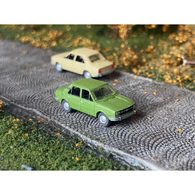 Ready-made model Skoda 105 green