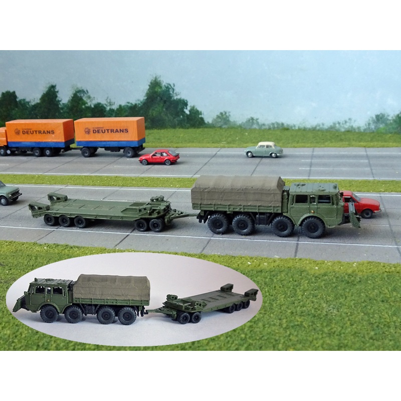 SET Tatra 813 8×8 & Transporta P-50