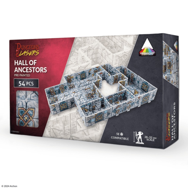 Archon Studio Dungeons and Lasers: Pre-Painted Terrain – Halls of Ancestors