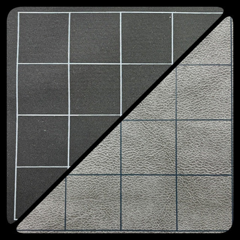 Chessex Battlemat 1 Square Reversible Black-Grey 26 x 23.5