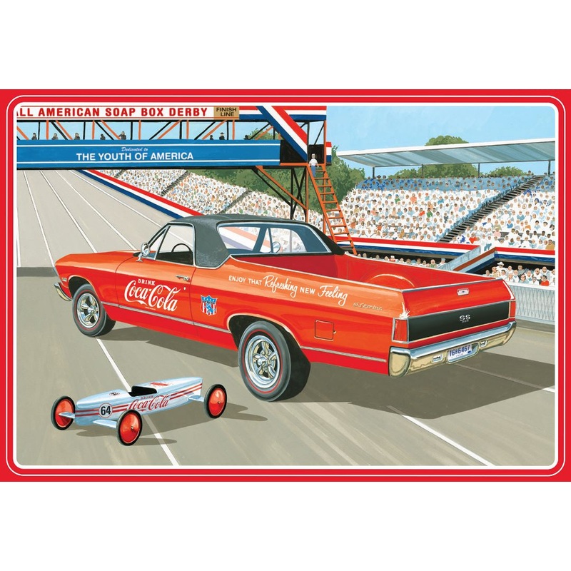 1968 Chevy El Camino SS (Coca-Cola) 1/25 #1362 by AMT