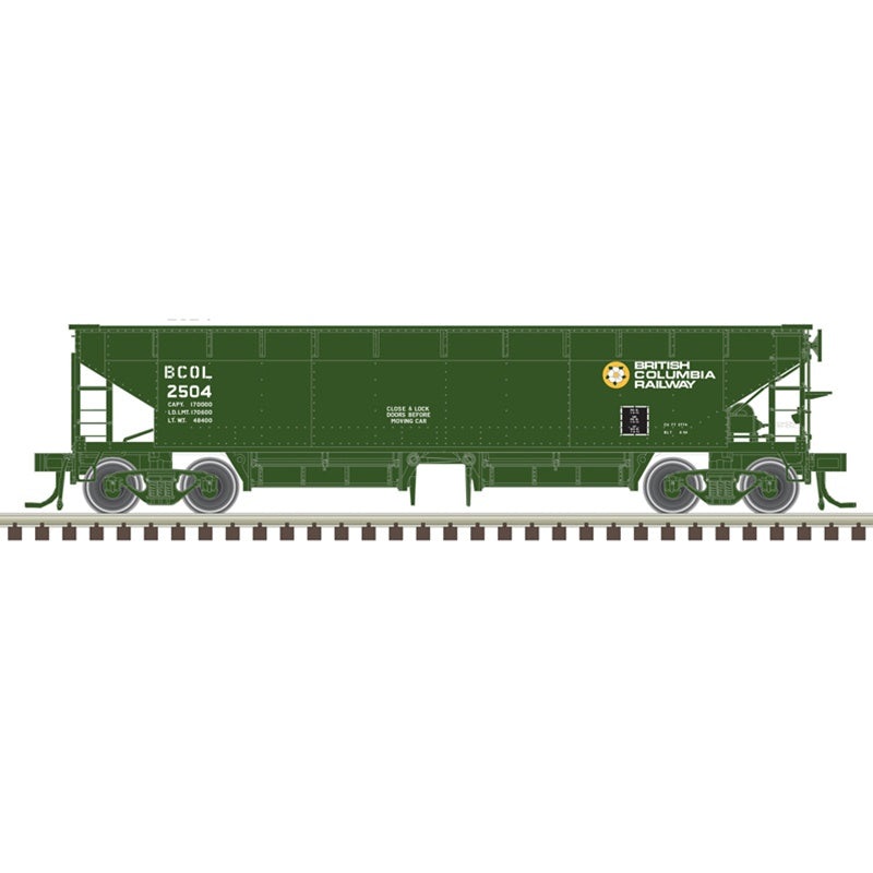 Atlas 70 Ton Hartballast Car – CP (360986) Black/White/Red