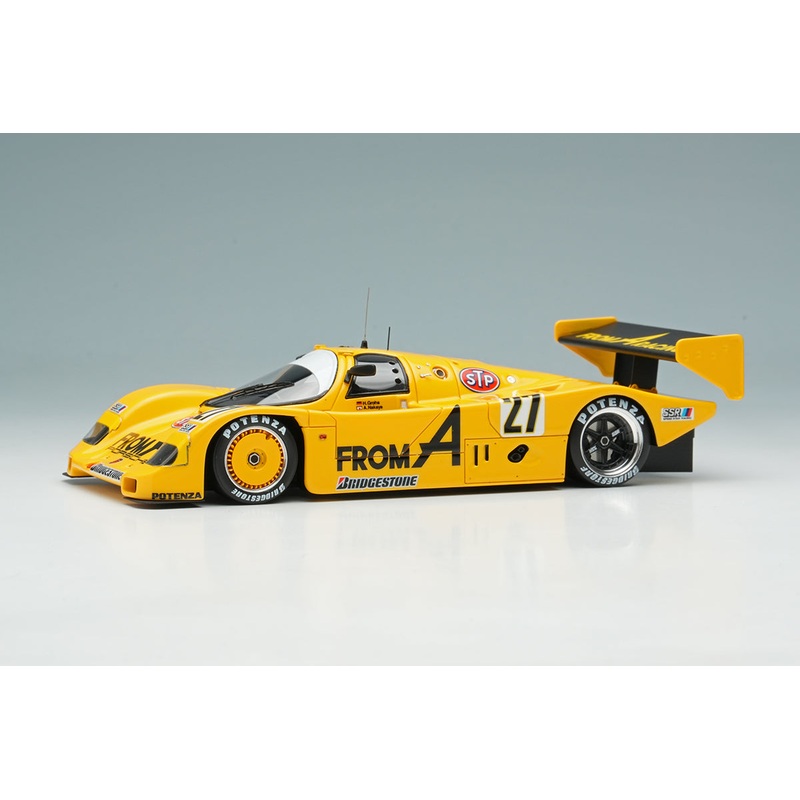 [ Back-order ] Make Up VISION VM316 1:43 Porsche 962C FROM A JSPC Fuji 500km 1989 No.27 Winner model car