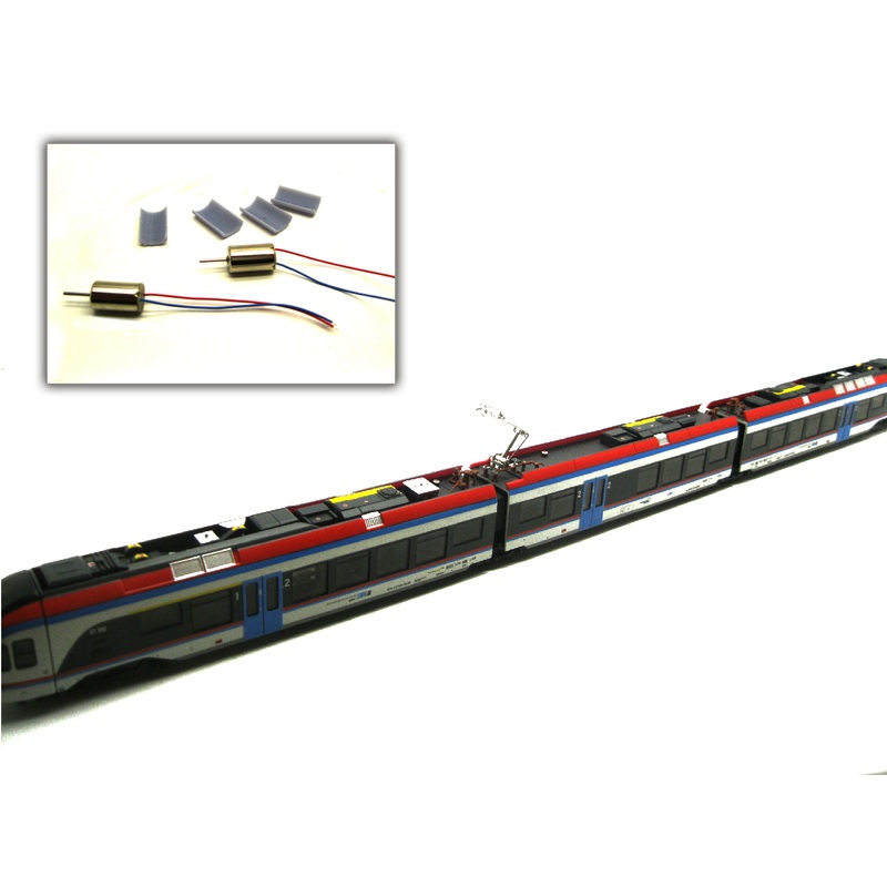 Conversion kit for bell-armature motor Liliput Flirt