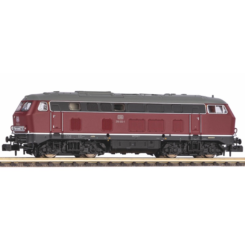DCC + Sound diesel locomotive BR 216 DB Ep.IV