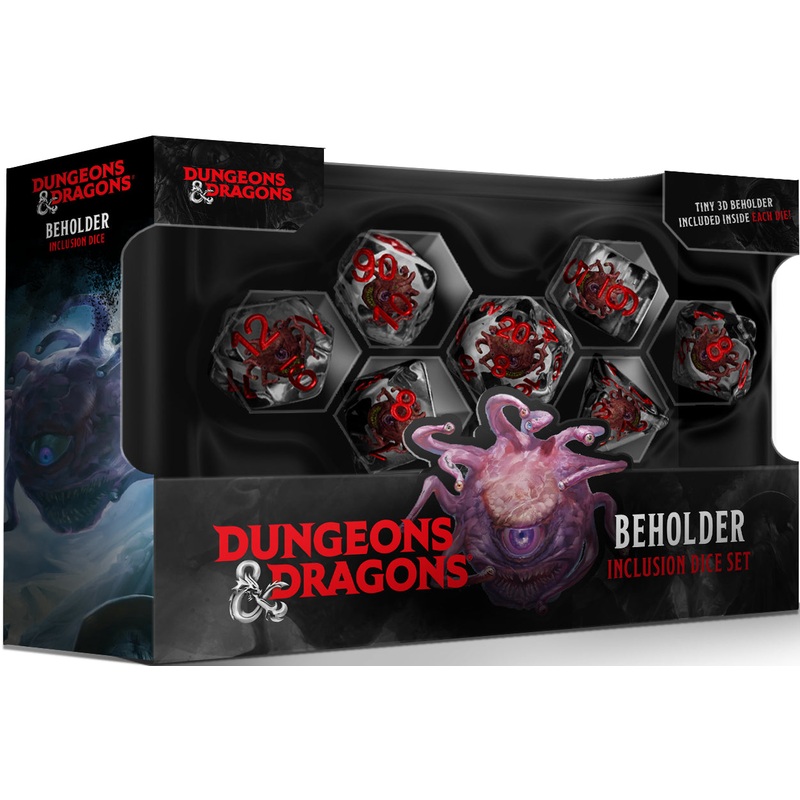 Fanroll Resin 7 Dice Set DND Beholder