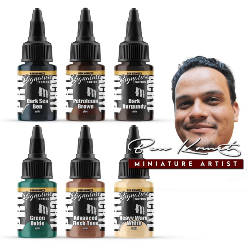 Monument Hobbies Pro Acryl Signature Series Set – Assorted Colours