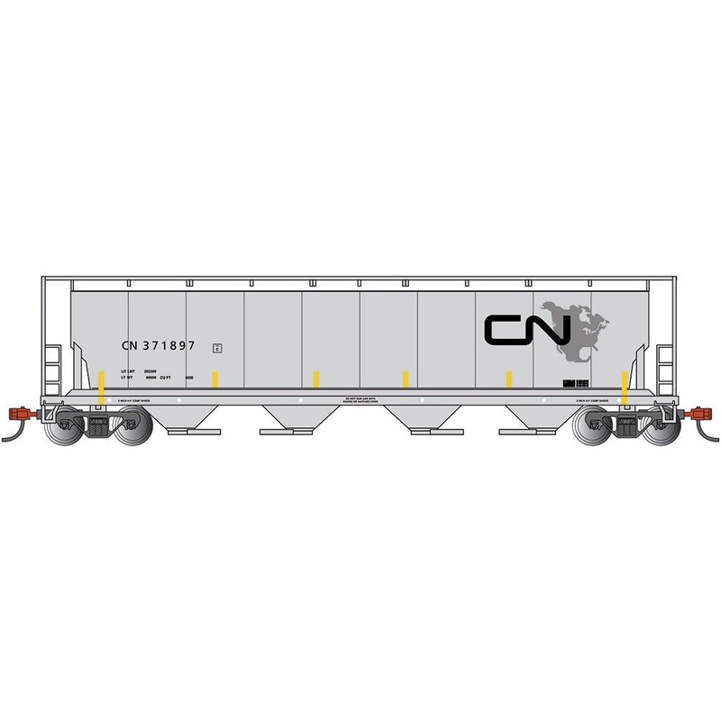 4-BAY Grain Hopper CN – N. AMERICAN LOGO N