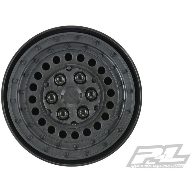 Pro-Line Carbine 1.9 Black Dually Wheels for Crawlers F/R