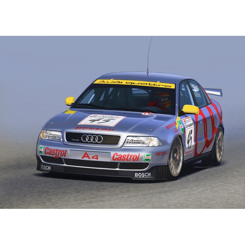 Racing Series Audi A4 ’96 BTCC World Champion 1/24 #PN24035 by Platz