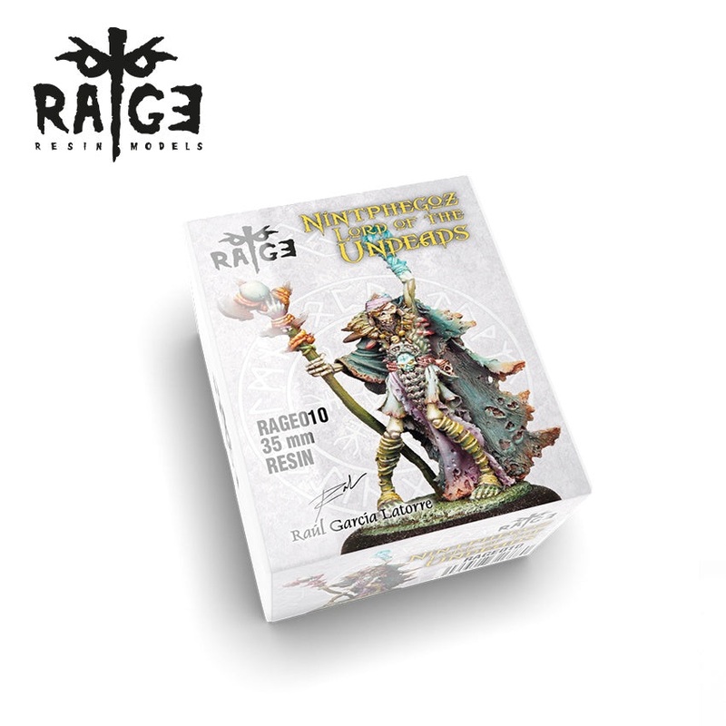 Rage Resin Models – Nintphegoz, Lord of the Undeads (35mm) AK-RAGE010