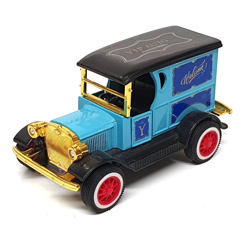 Zebra Appx 10cm Long Diecast 3025924 – Pull Back Toy Model Van – Blue/Black