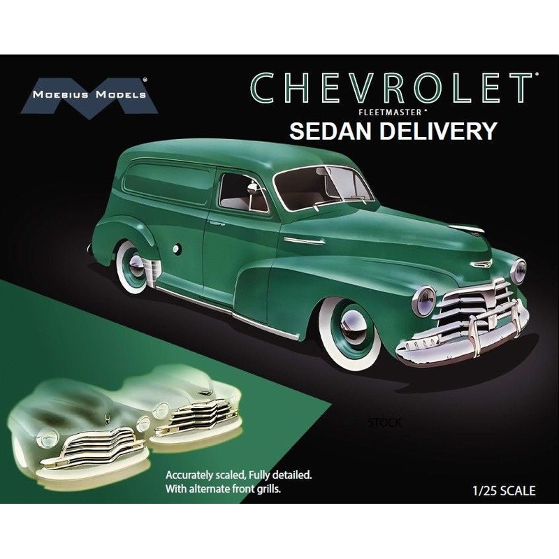 1947 Chevrolet Fleetmaster Sedan Delivery 1/25 Model #2303 by Moebius