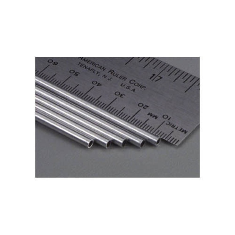 K&S Round Aluminum Tube 3 Ft – 1/8 (3.18mm) (1pc) KSE1109