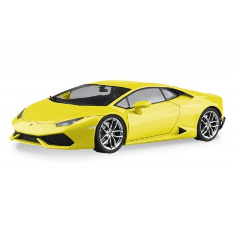Pre-Painted ’14 Lamborghini Huracn No.4-D Yellow 1/24 #06645 by Aoshima