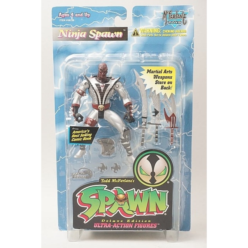 SPAWN Series 3 Deluxe Edition Ultra Action Figure Ninja Spawn Repaint figure