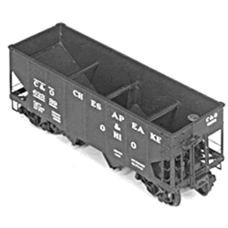 Tichy Train Group 36′ USRA 2-Bay Open Steel Hopper – Kit #4027