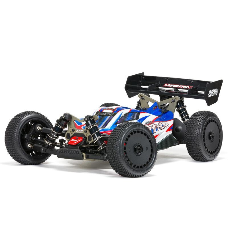 Arrma 1/8 4WD Buggy RTR Brushless Typhon 6S TLR Tuned – Red/Blue ARA8406