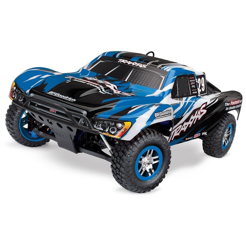 Traxxas 1/10 4WD Short Course Truck RTR Slayer Pro Nitro – Blue TRA59076-3BLUE