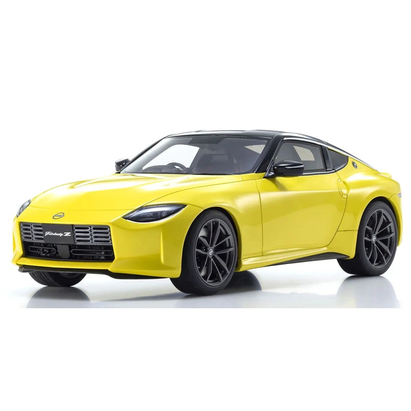 [ Back-order ] KYOSHO KSR18056Y 1:18 Nissan Fairlady Z Yellow Resin model car