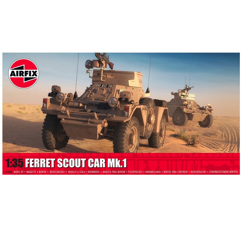 Ferret Scout Car MK.1 1/35 #01386 by Airfix