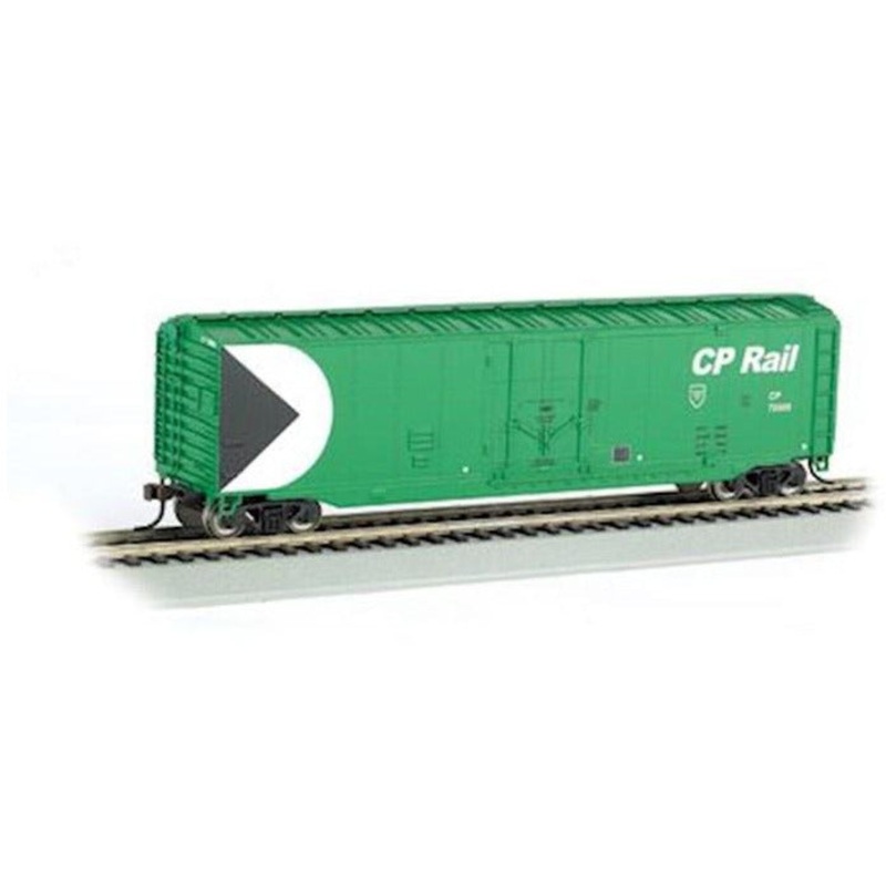 50′ Plug Door Box Car CPR Green (HO)