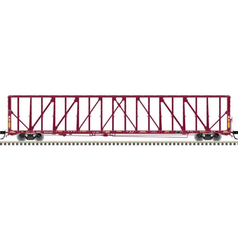 Atlas 20006492 HO 74ft Centerbeam, Canadian Pacific #600412