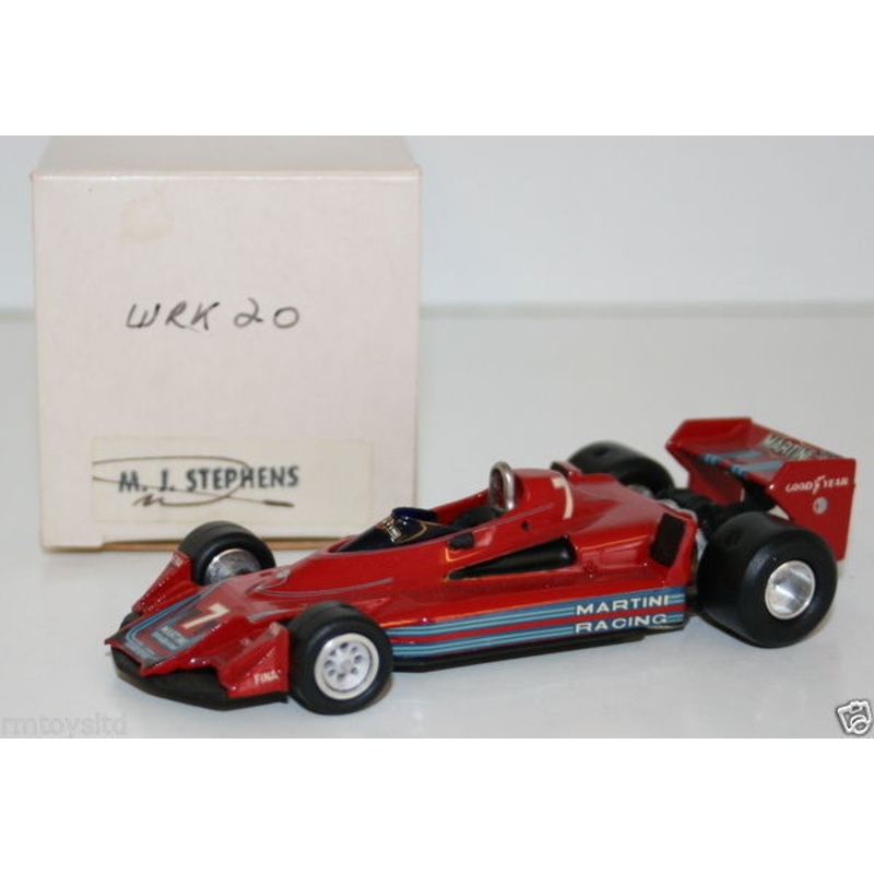 WESTERN MODELS SIGNED 1st VERSION – 1/43 SCALE – WRK20 1979 BRABHAM BT48 #7