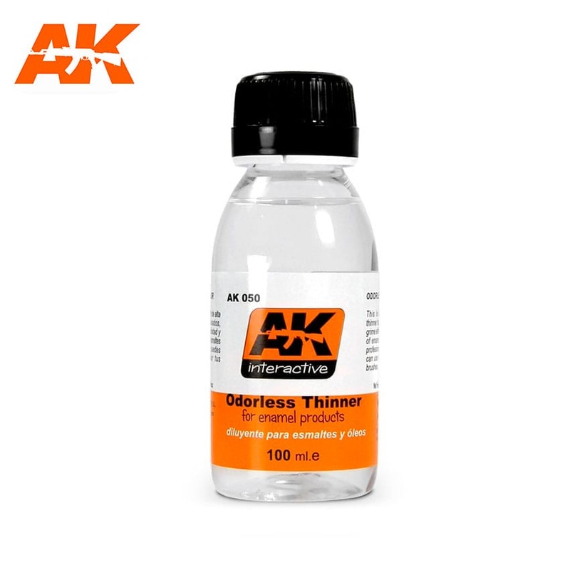 AK-050 Odorless Turpentine Thinner – 100ml