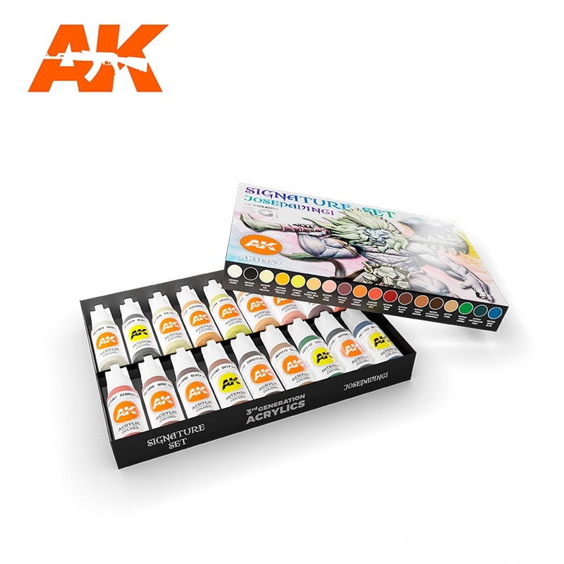 AK Interactive Paint Set Signature  – JoseDavinci 3G