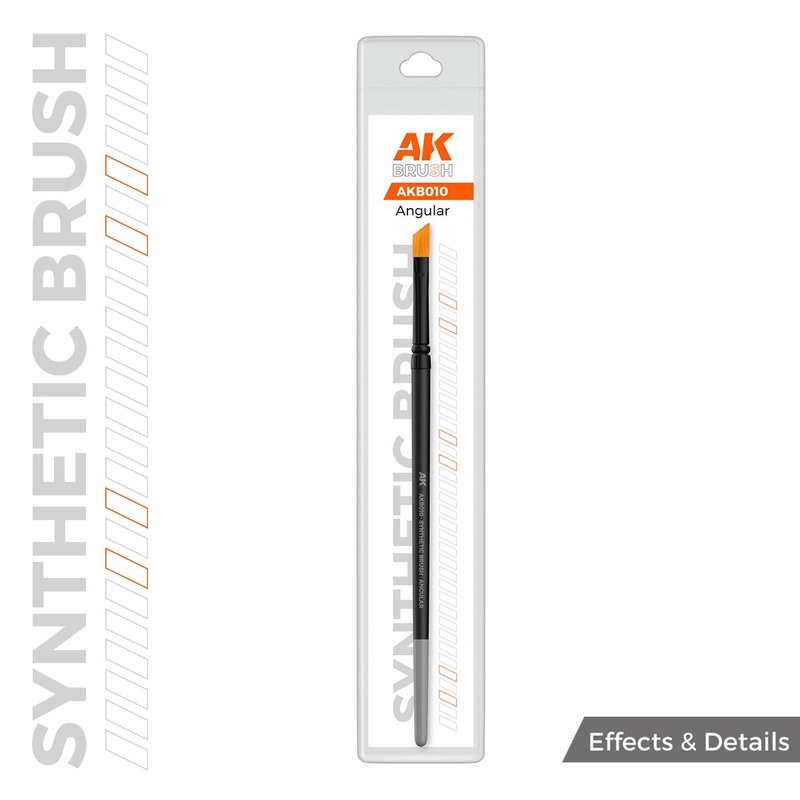 AK Interactive Synthetic Brush Angular – AK-B010