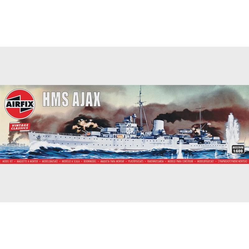 HMS Ajax 1/600 #03204V by Airfix