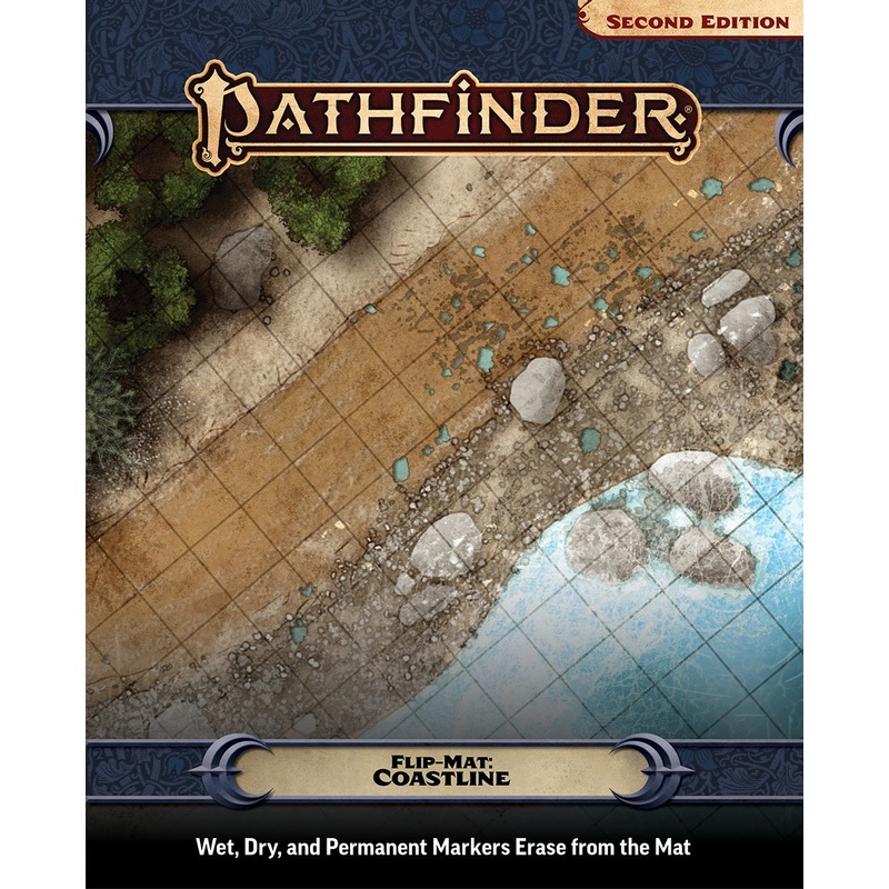 Paizo Pathfinder Flip Mat Coastline