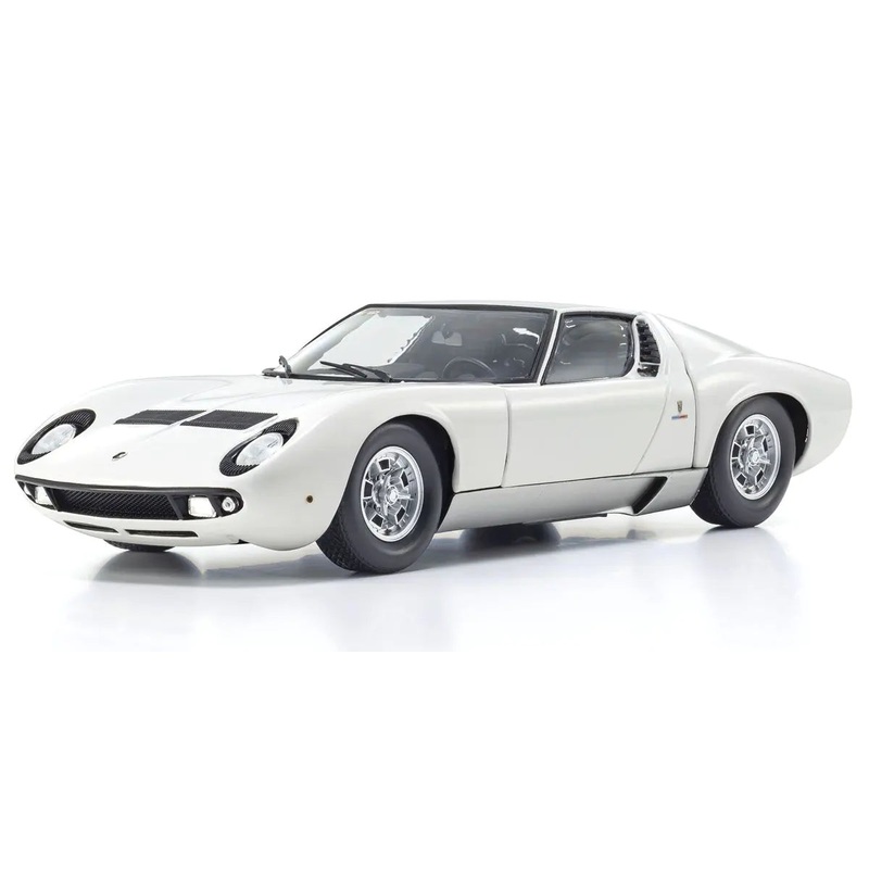 [ Back-order ] KYOSHO KS08314W 1:18 Lamborghini Miura P400 White model car