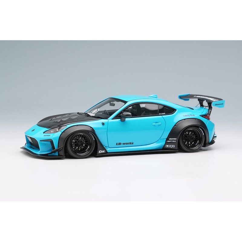 [ Back-order ] Make Up EIDOLON LB022C 1:43 LB Nation GR86 Pearl Light Blue model car