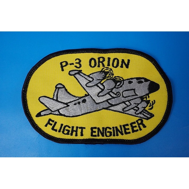 Patch JMSDF Kawasaki P-3C Orion Patrol Aircraft Flight Engineer Oval without hook and loop