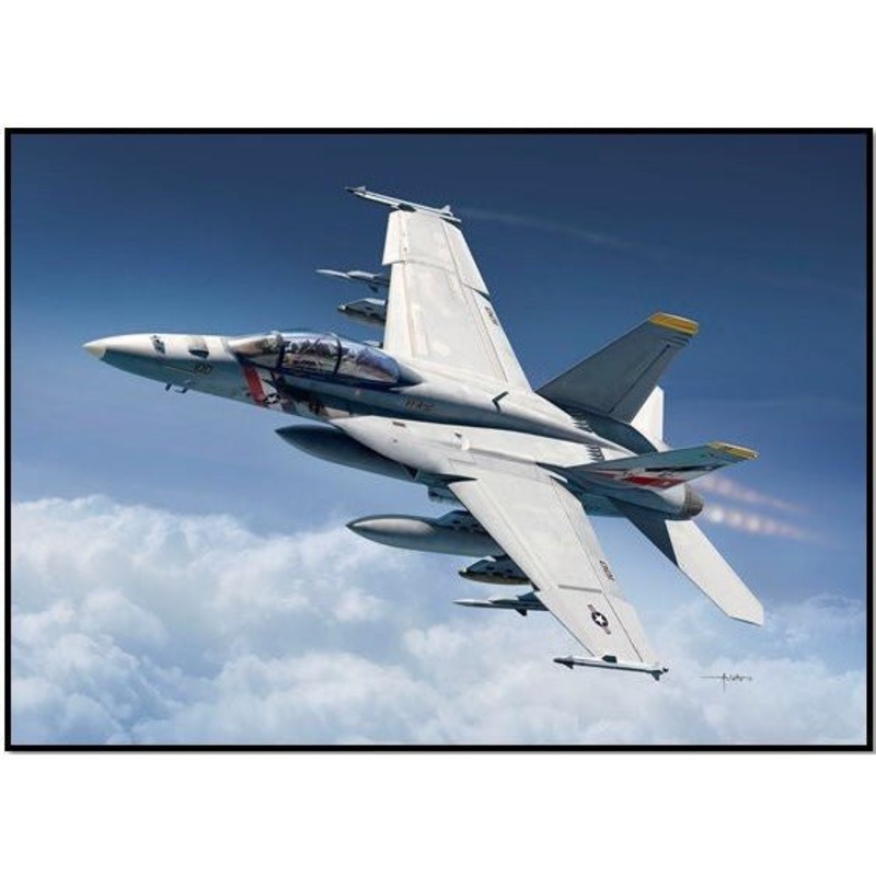 USN F/A-18F VFA-2 Bounty Hunters 1/72 #12567 by Academy