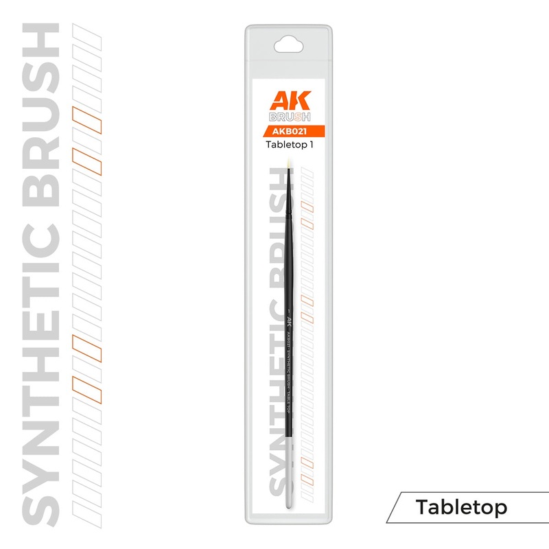 AK Interactive Synthetic Tabletop Brush 1 – AK-B021